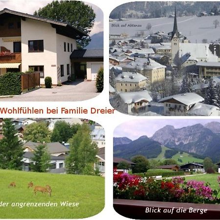 Apartment Dreier - Salzburger Land Abtenau Exteriör bild