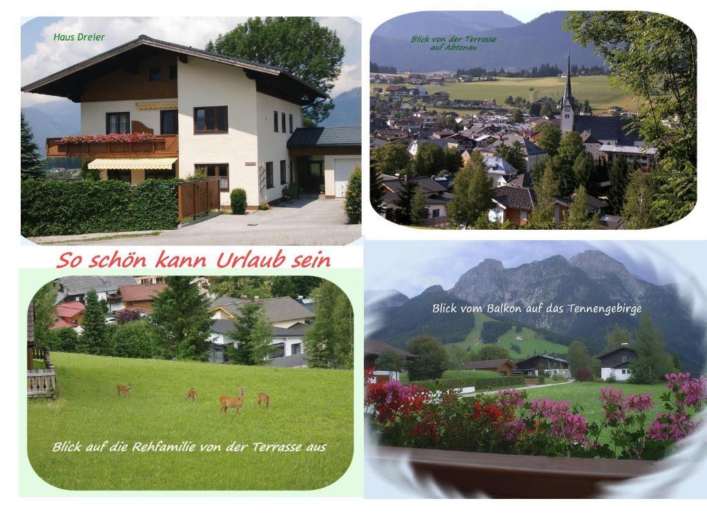 Apartment Dreier - Salzburger Land Abtenau Exteriör bild